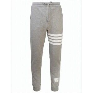 Thom Browne Classic Tapered Jogger Pants With Rwb Accents - NWT